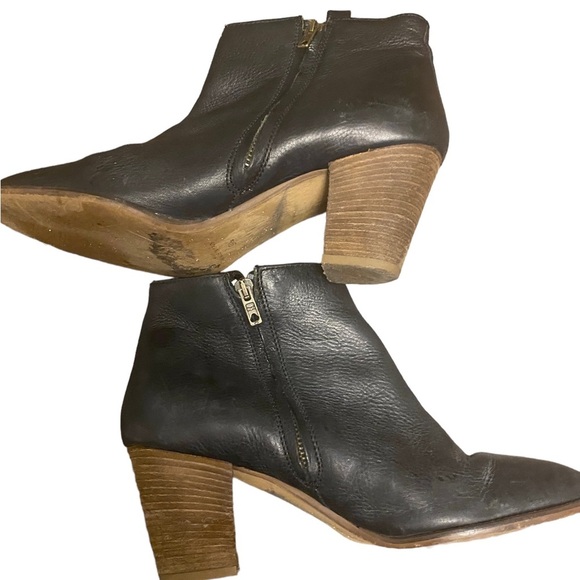 Madewell Billie Black leather boots - Picture 3 of 16